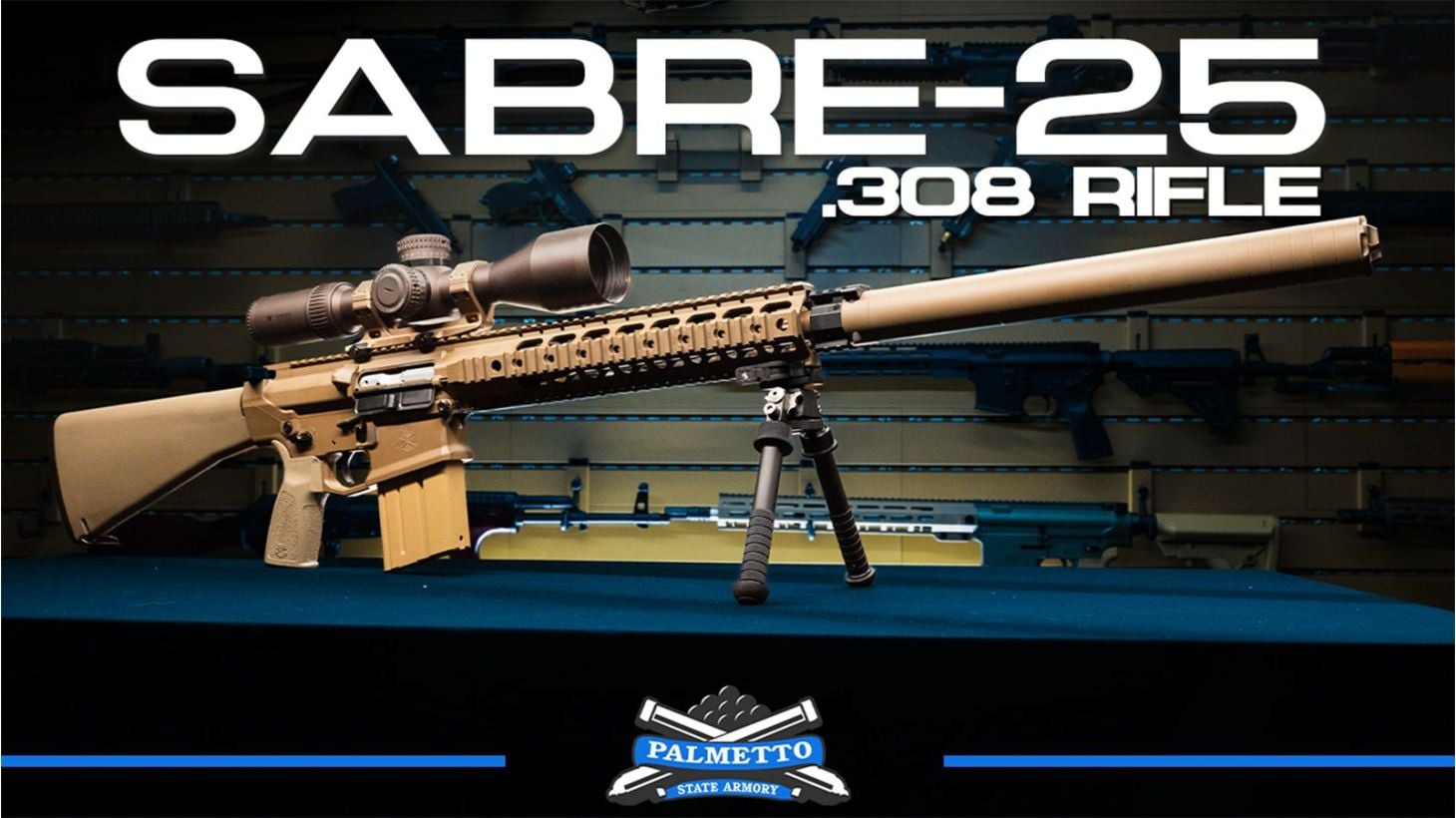 The PSA Sabre-25 .308 Rifle - SHOT Show 2026 Product Update main blog image