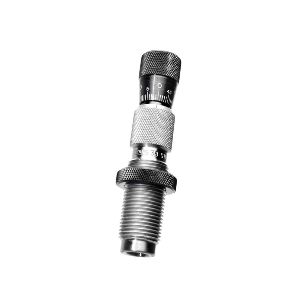 Redding Reloading Equipment .308 Win Rifle Micrometer Adjustable Taper Crimp Die