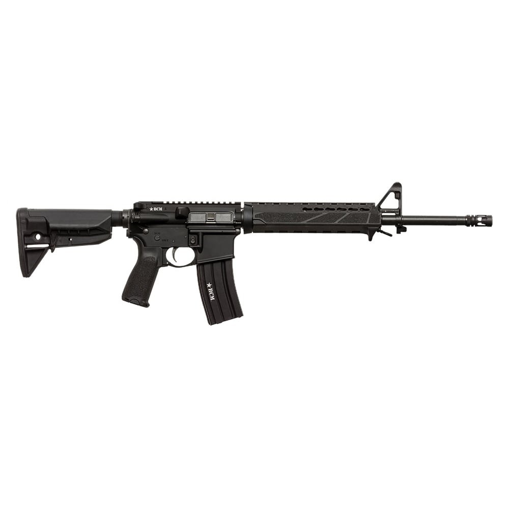 BCM MID-16 MOD-0 PKMR 5.56 – NATO 16″ 1-30RD MAG BLACK - No Credit Card Fees - Free Shipping