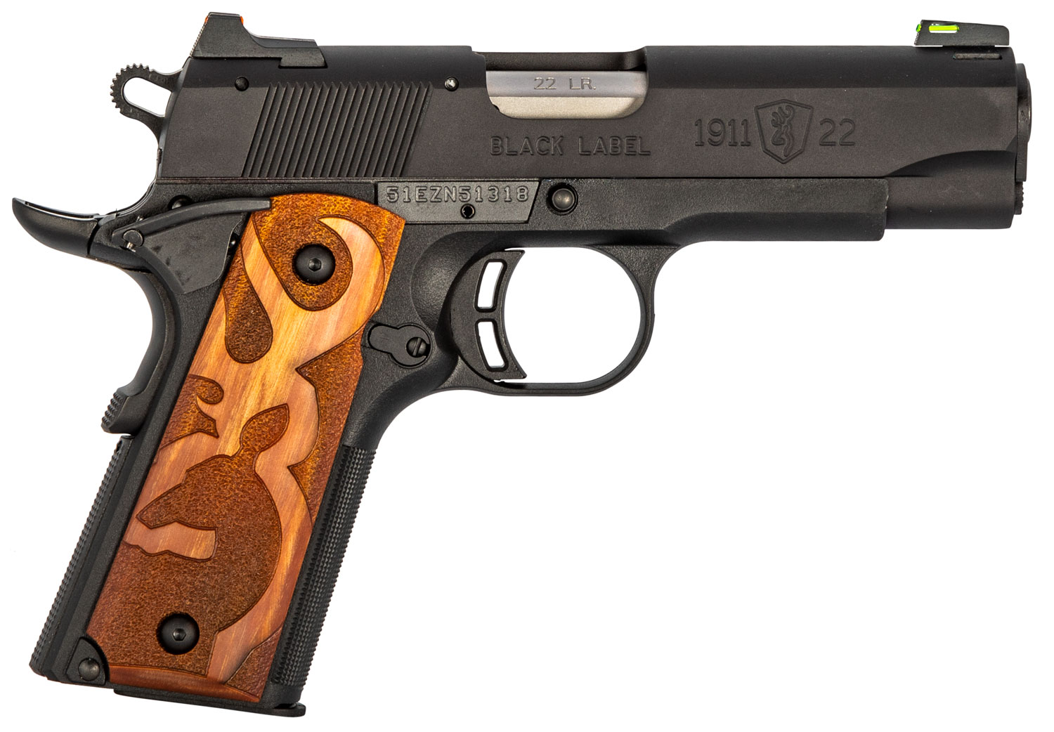 1911380 Black Label 114141 Tactical Look Browning Grips for 191122