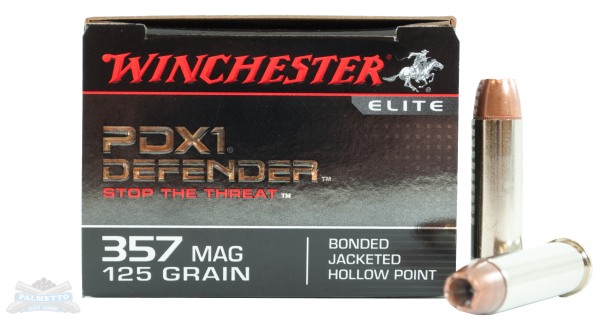 WIN DEFENDER 357MAG 125GR JHP 20/200 - No Credit Card Fees - Low, flat rate shipping