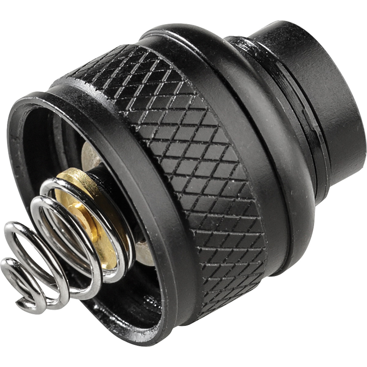 Surefire Scout Light Rear Cap Fits E1E-HA/E1B/E1L-HA-WH/E2D-BK/E2DL-BK/E2L-HA-WH, Black