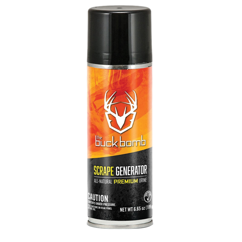 Buck Bomb Scrape Generator Bomb Doe-In Estrous Scent, 6.65 oz Aerosol Spray Can