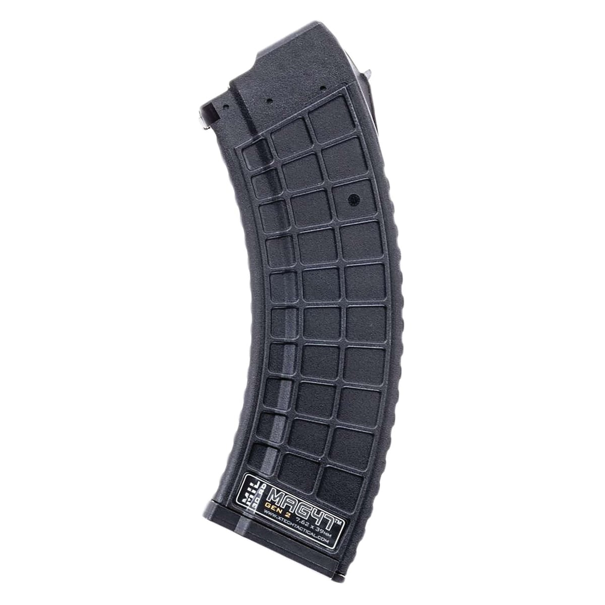 Xtech Tactical Mag47 Elite 30rds 7.62x39mm, Black