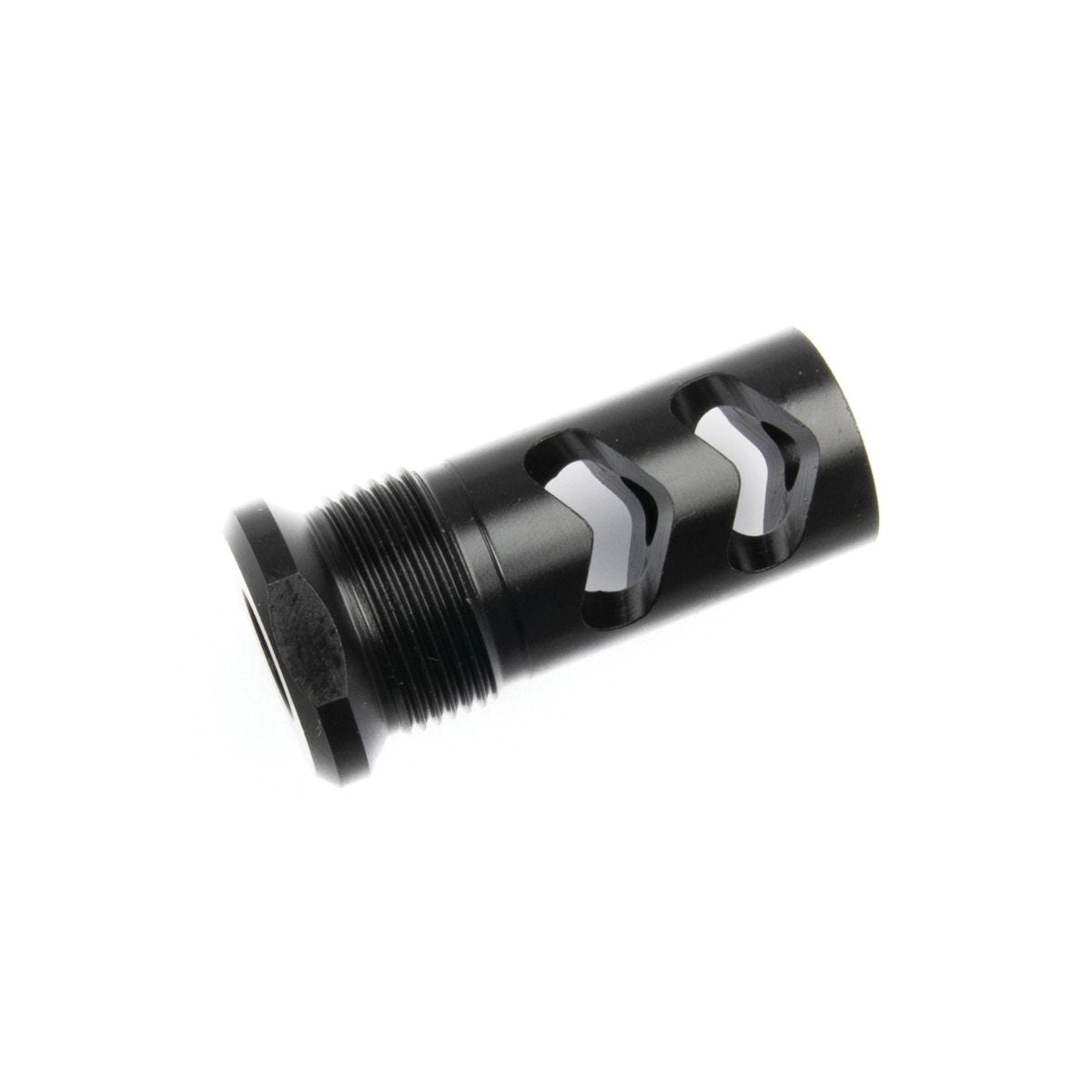 Wilson Combat Whisper Rapid-Thread Muzzle Brake 1/2-28, Black