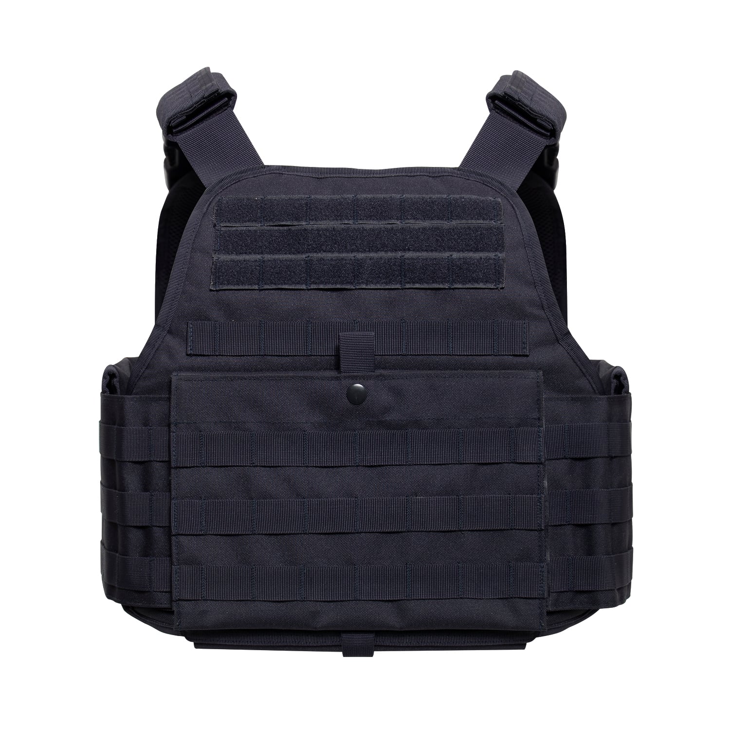 Rothco Molle Plate Carrier Vest - Midnight Navy Blue, Regular