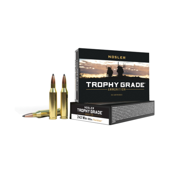 Nosler Trophy Grade .243 Winchester 100 gr JSP 20rds