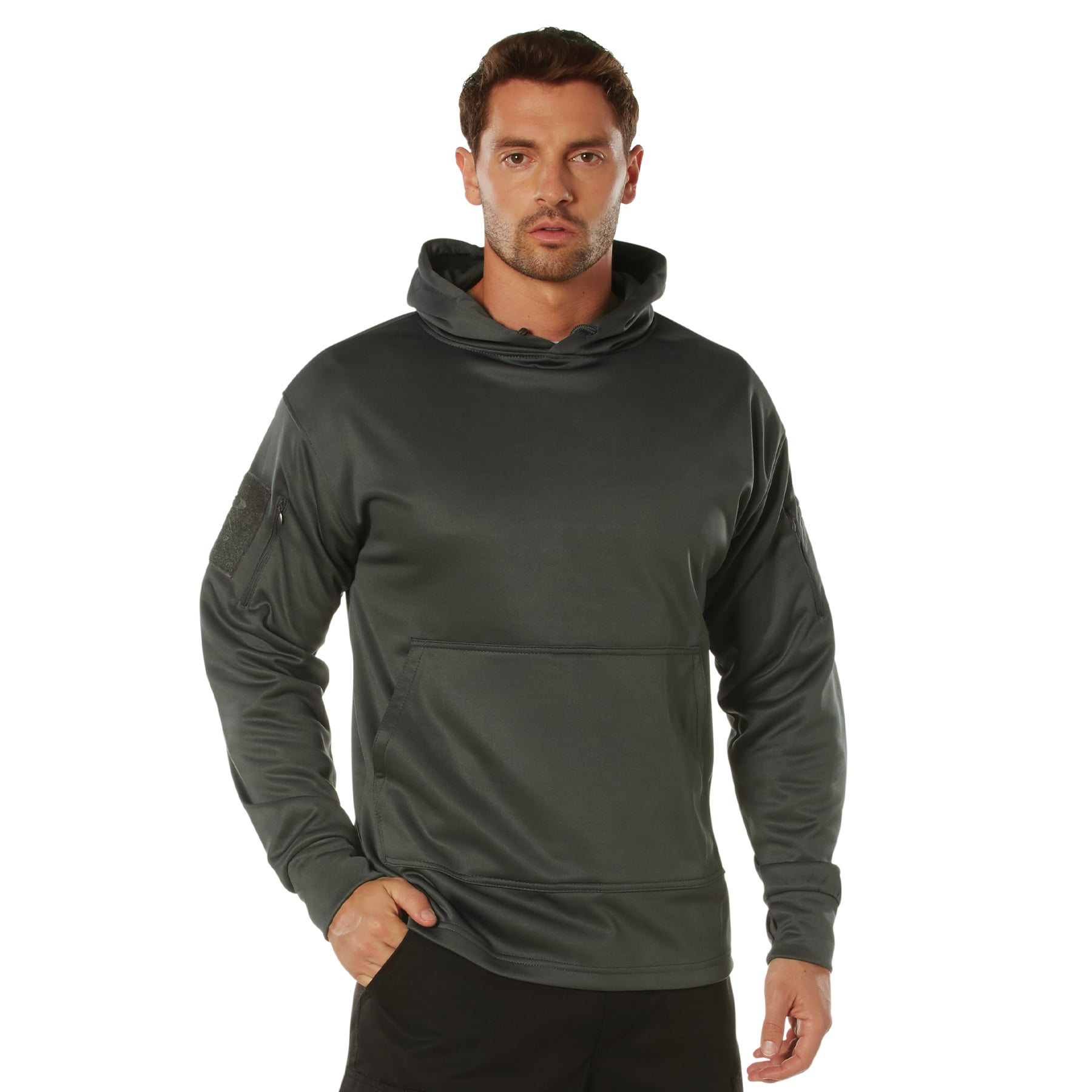 Rothco Concealed Carry Hoodie - Gunmetal Grey, Large