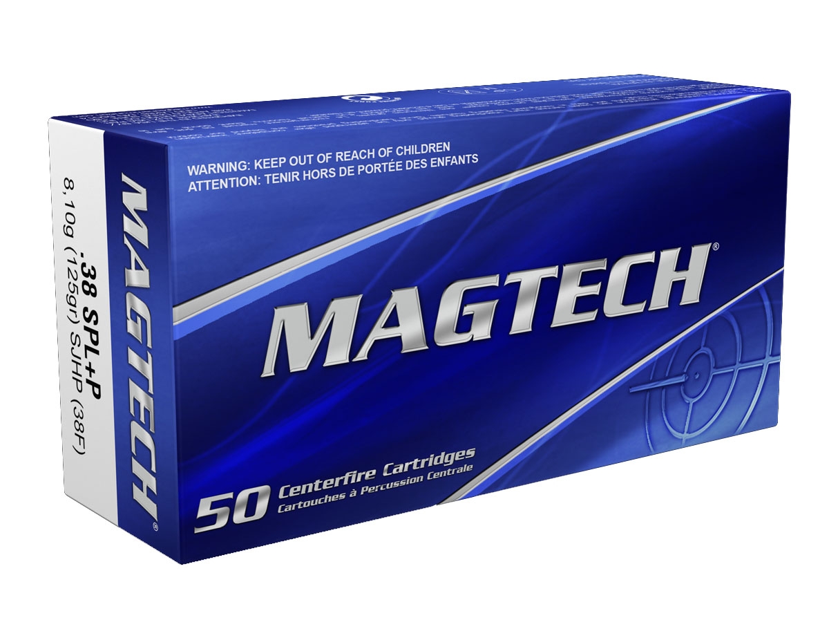 Magtech 38 Special 125gr SJHP Ammunition 50rds - 38F