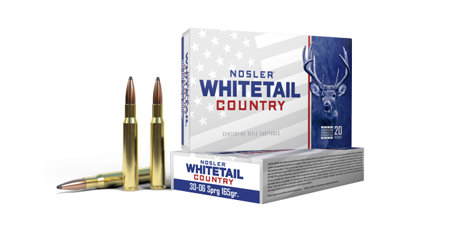 NOSLER WHITETAIL 30-06 SPRG – 165GR SP 20RD 10BX/CS - Flat Rate Shipping Under 30lbs! - No Credit Card Fees