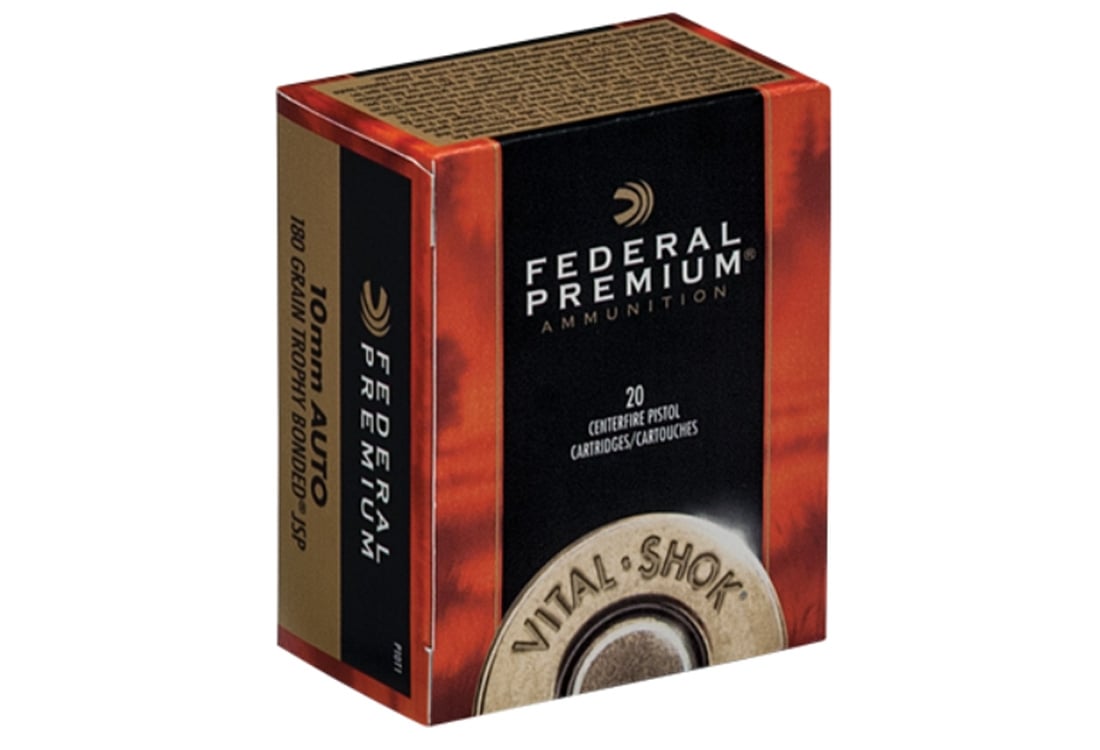 Federal 180gr Trophy Bonded JSP Ammuntion