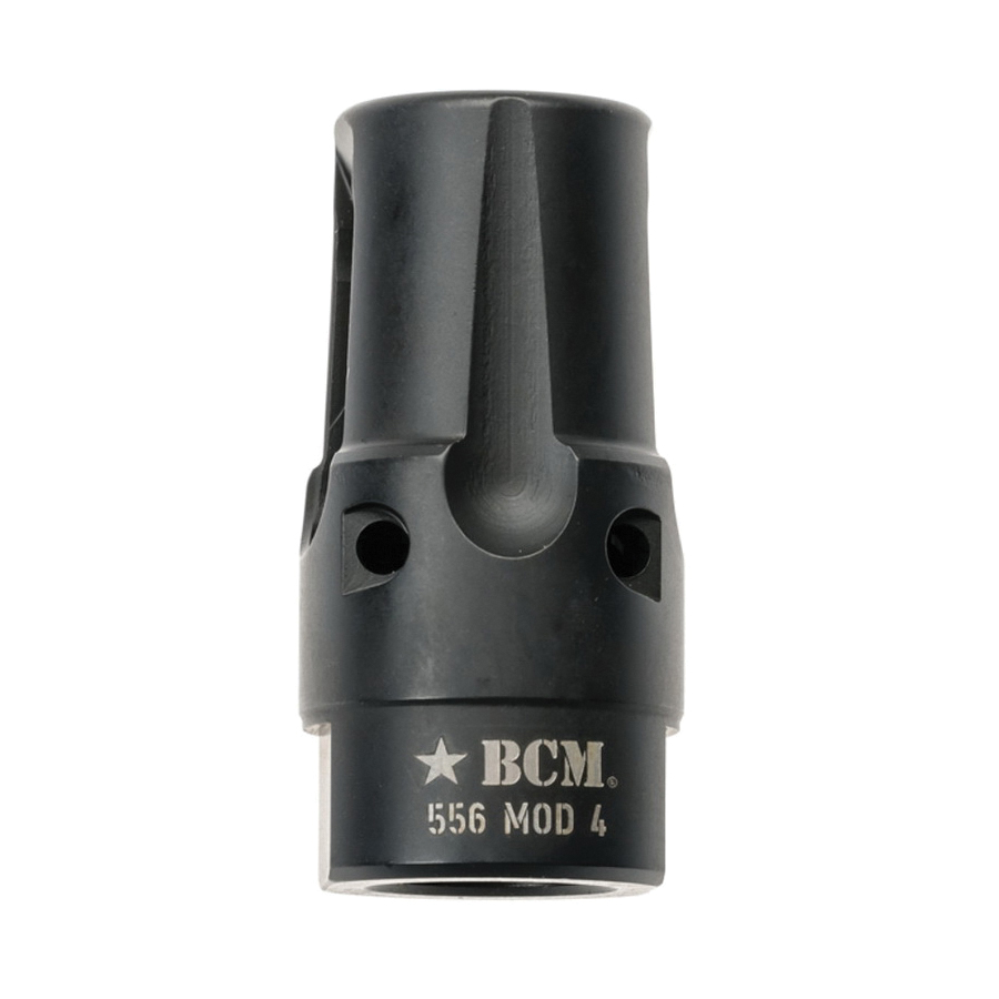 Bravo Company Mod 4 Compensator 1/2-28, Black