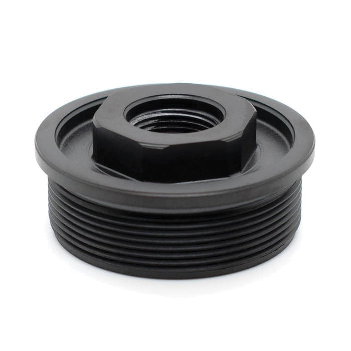Rearden Square Shoulder Direct Thread Adapter 5/8-24, Black