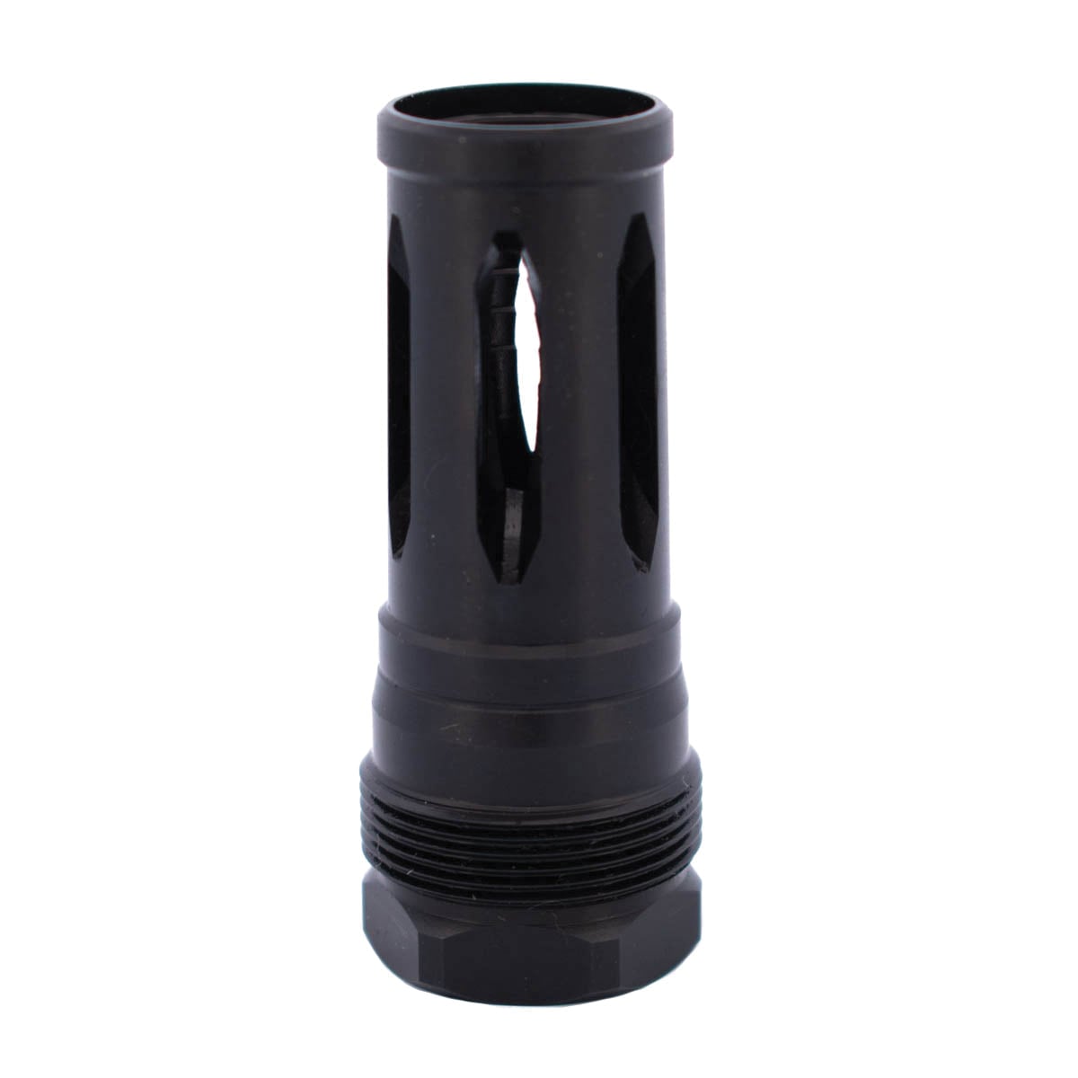 Rearden R2 Square Shoulder Flash Hider 1/2-28, Black