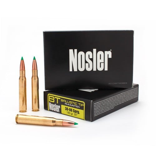 Nosler 30-06 Springfield 180gr Ballistic Tip 20 Rnds - 40072