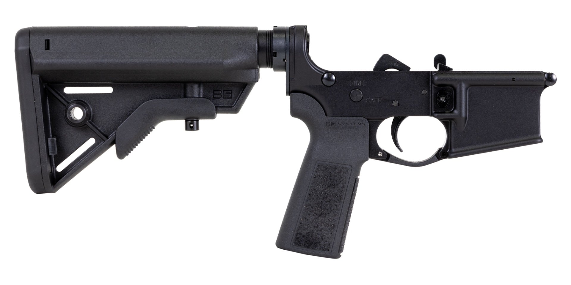 PSA AR15 Complete Lower B5 Bravo Stock, Black