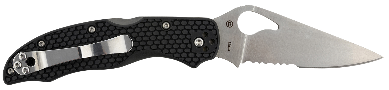 Spyderco Harrier 2 Lightweight Streamlined Black EDC - BY01PSBK2