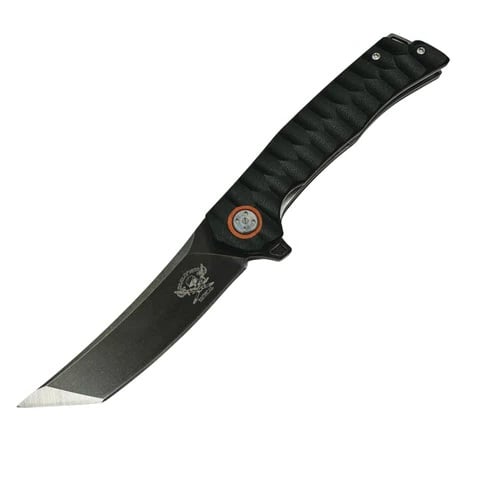 Skallywag Tactical Sao Feng Folding Tanto Knife, Black