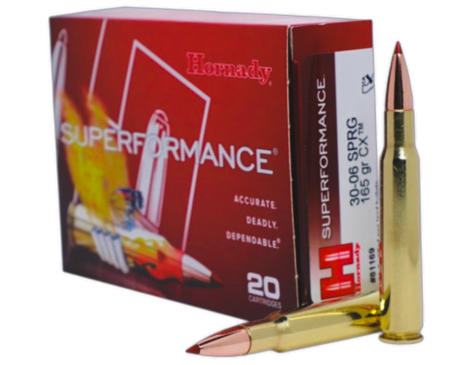 HRNDY SF 30-06 165GR CX 20/200 - No Credit Card Fees - Low, flat rate shipping