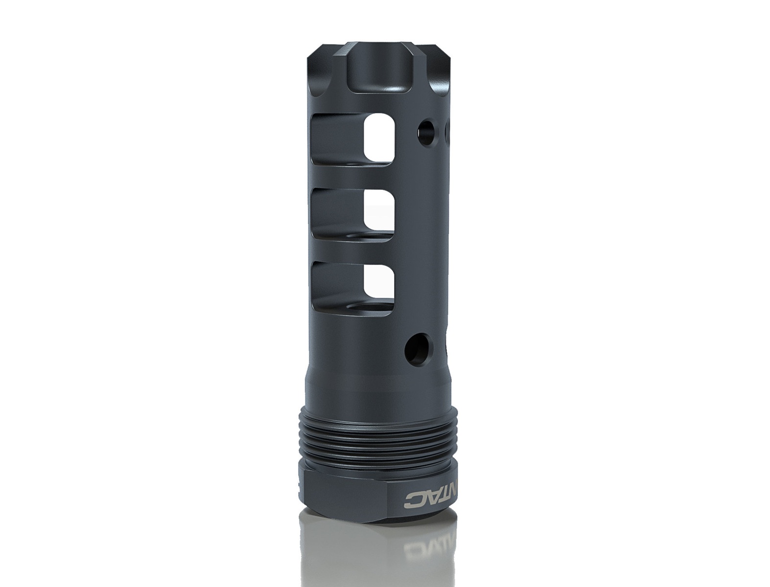 Lantac Dragon 338 ARC 5/8-24 Plan B Long Muzzle Brake