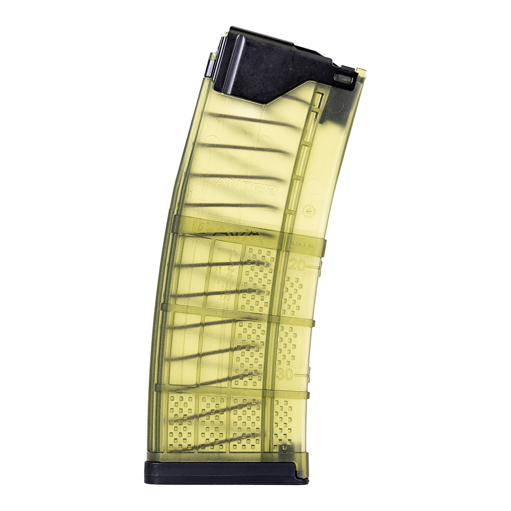 Lancer Systems L5AWM Gen 2 30rd Magazine, Translucent Green - L5-G2-30-TGR