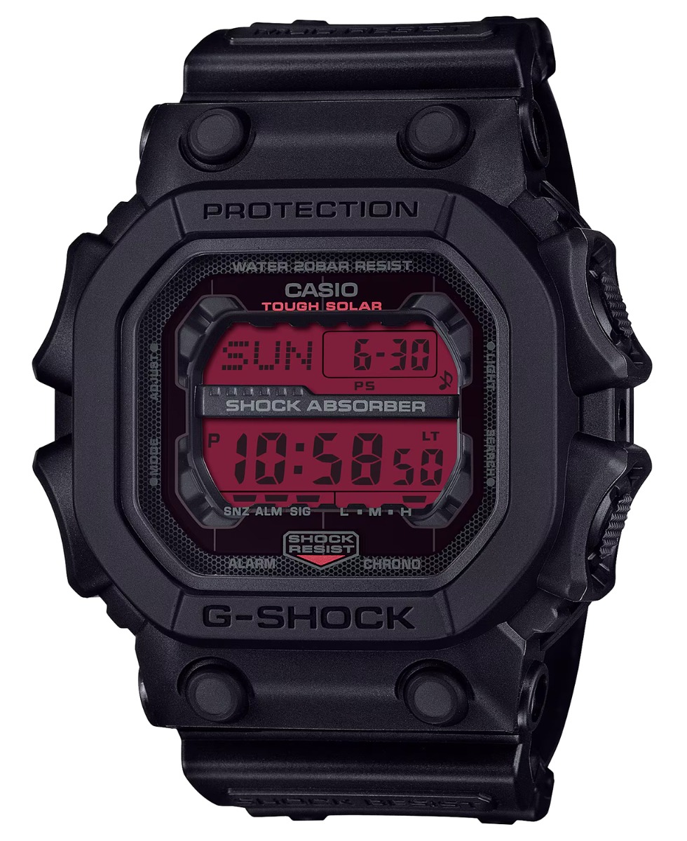 Casio G-Shock GX56 Digital Wrist Watch, Black - GX56BBR1CR