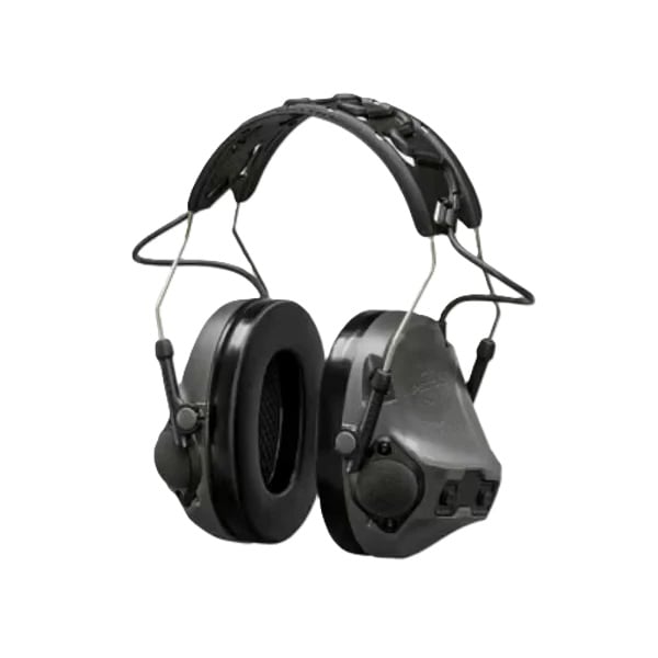 3M Peltor ComTac VIII Hearing Defender 23dB Electronic Earmuff, OD Green