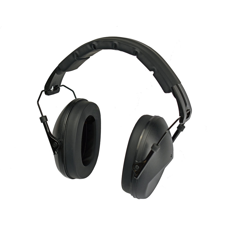 Sport Ridge Compact Pro Ear Muffs, Black - T8001B