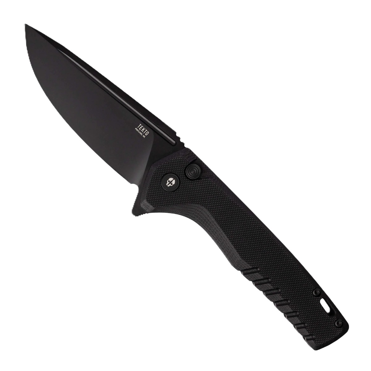 Tekto Knives F3 Charlie Folding Knife, Black