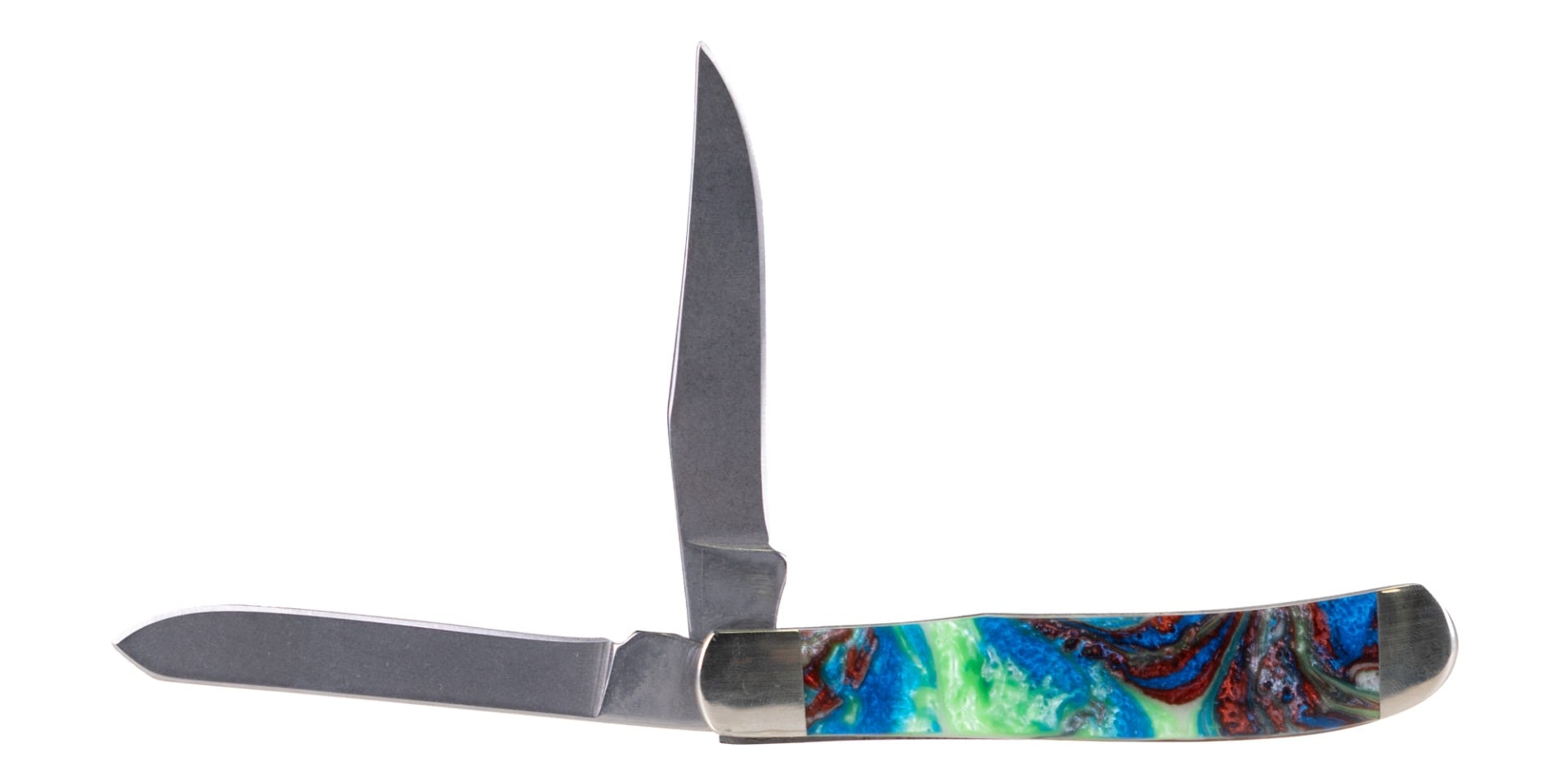 Bear & Son Trapper Folding Knife, Coral Reef