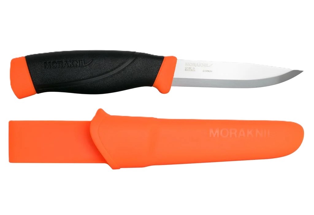 Morakniv Companion HeavyDuty (C) Fixed Knife, Hi-Vis Orange