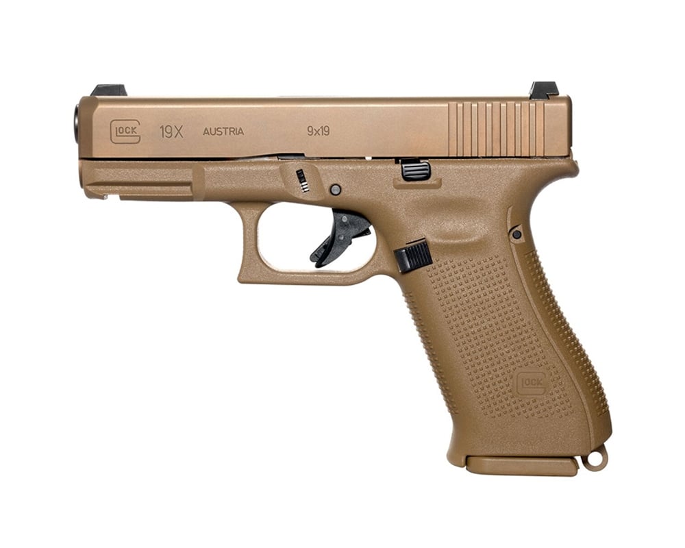 Glock 19X Gen5 9mm Pistol, Flat Dark Earth - PX1950703