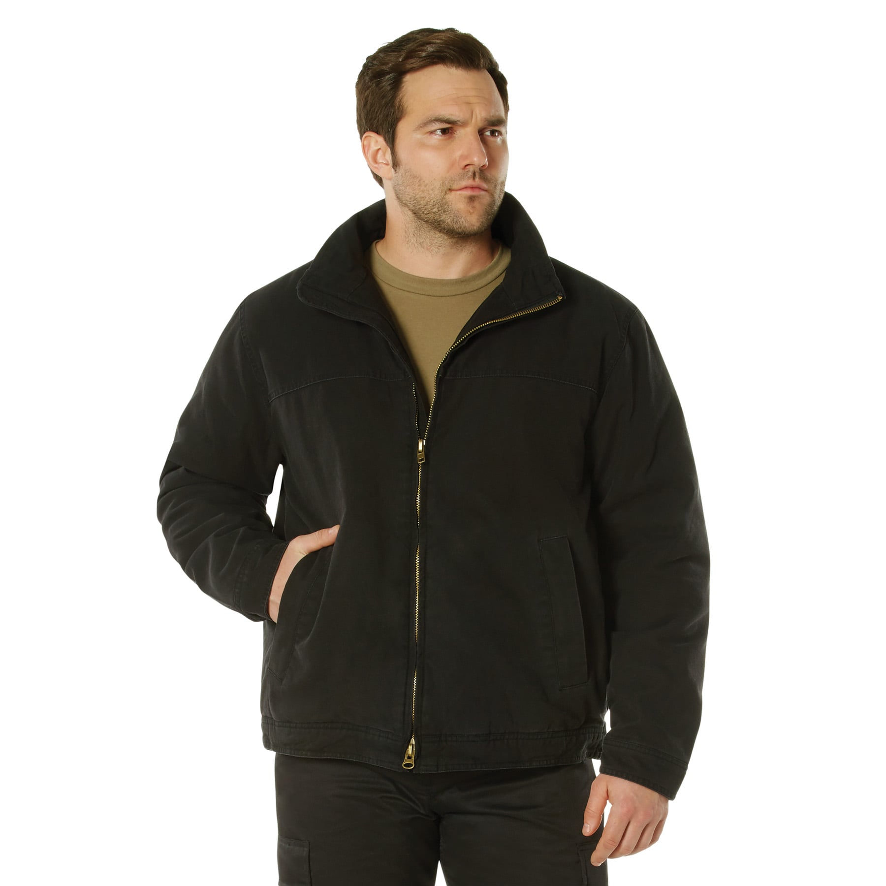 Rothco Concealed Carry 3 Season Jacket - Black, Large