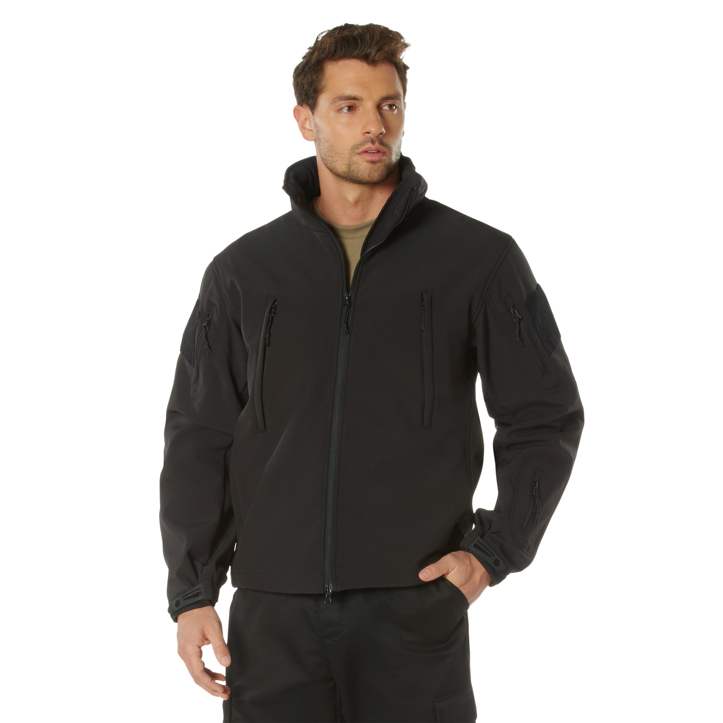Rothco Concealed Carry Soft Shell Jacket - Black, 2X-Large