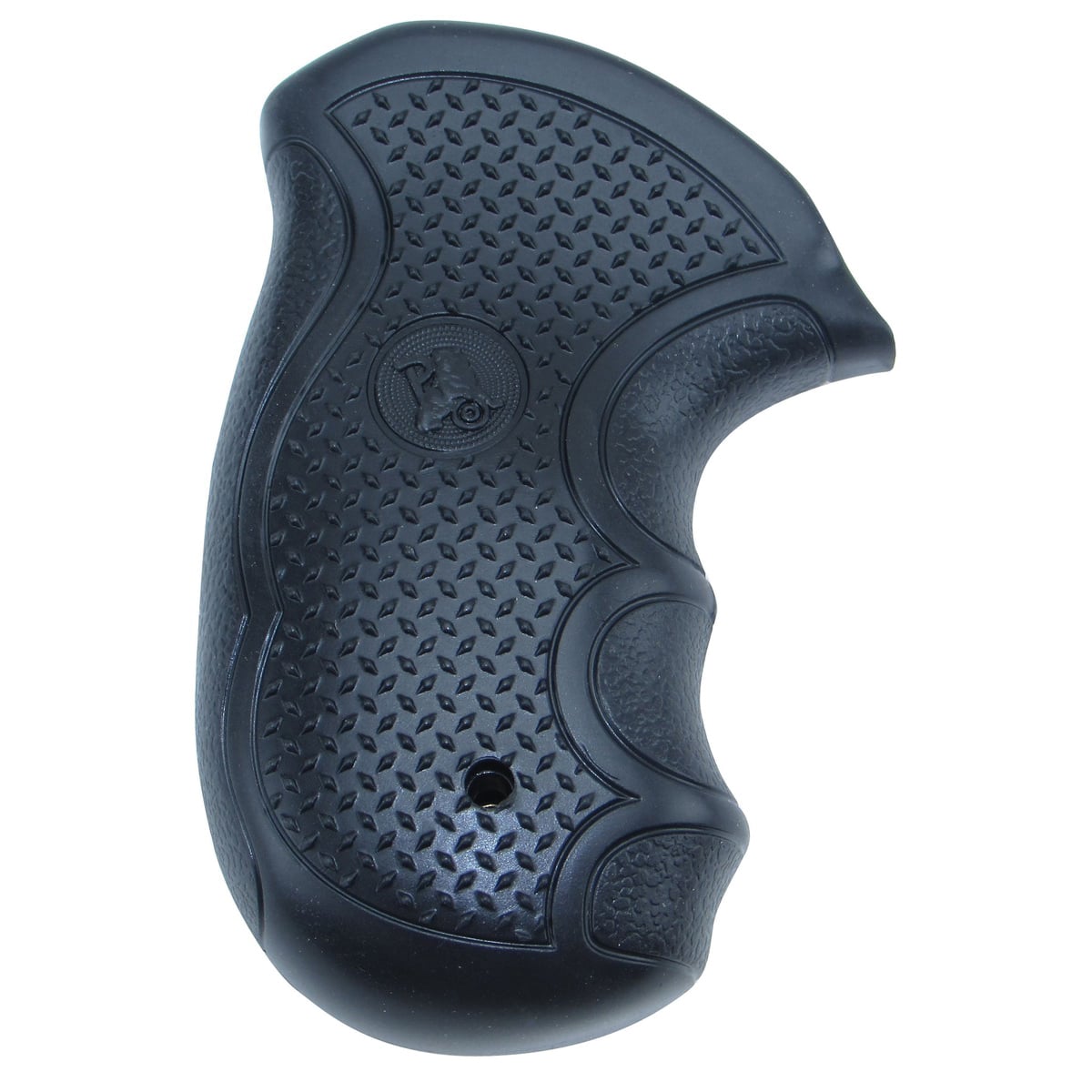 Pachmayr Diamond Pro Revolver Grip Fits Smith & Wesson J-Frame, Black