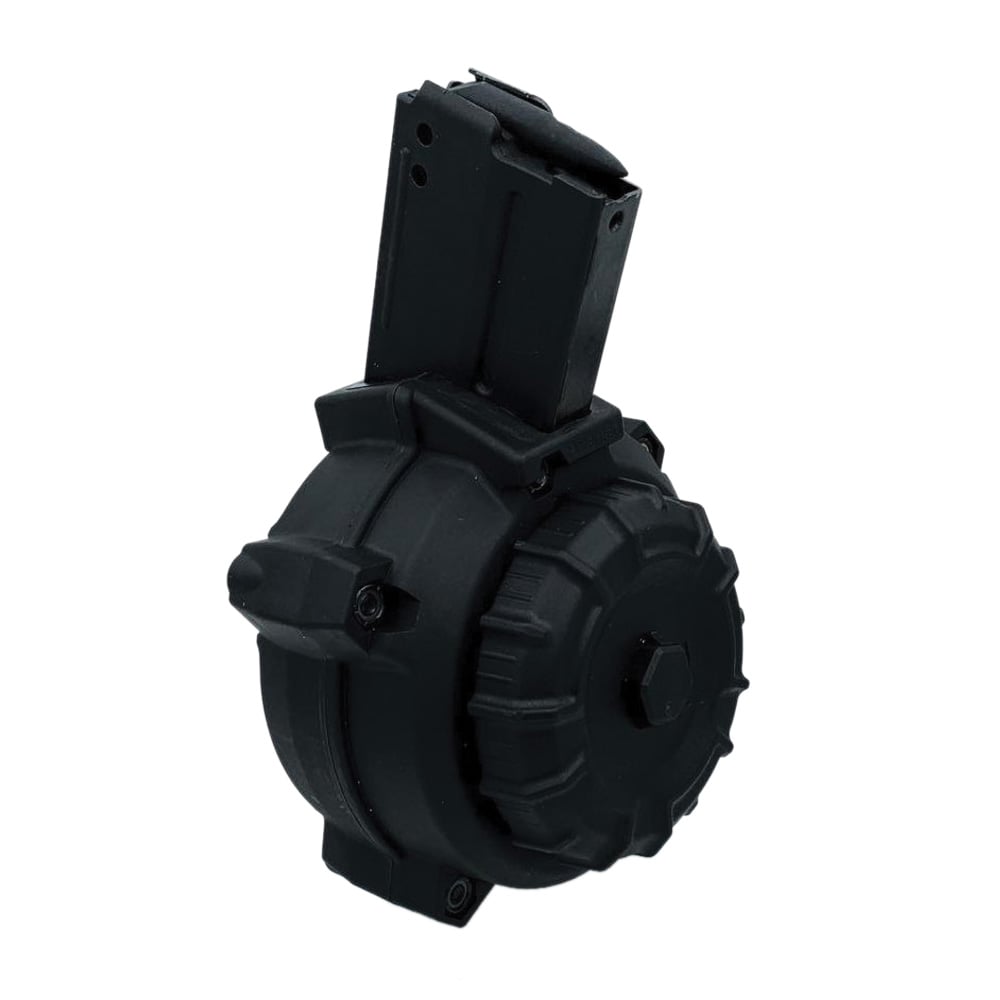 ProMag 50rds 7.62x39mm Drum Magazine Black - Heavy-Duty - DRM-A101