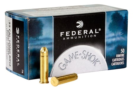 FED GMSHK 22LR #12 LD SHOT 50/2500 - No Credit Card Fees - Low, flat rate shipping