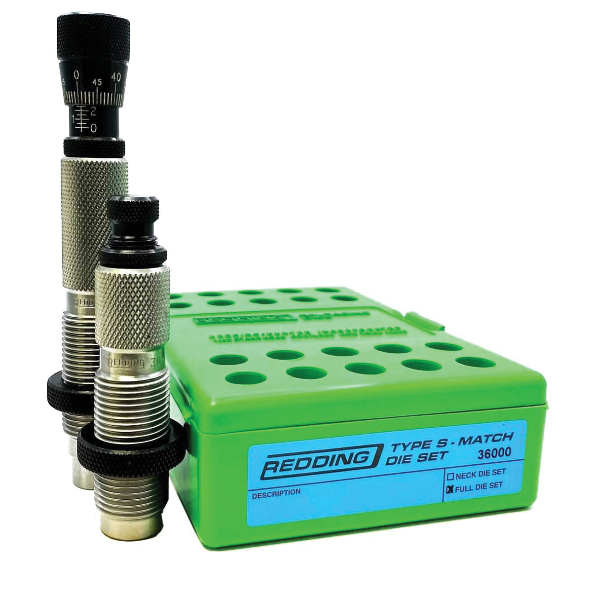 Redding Reloading Equipment .300 Win Mag Rifle Type S Match Bushing Full Die Set