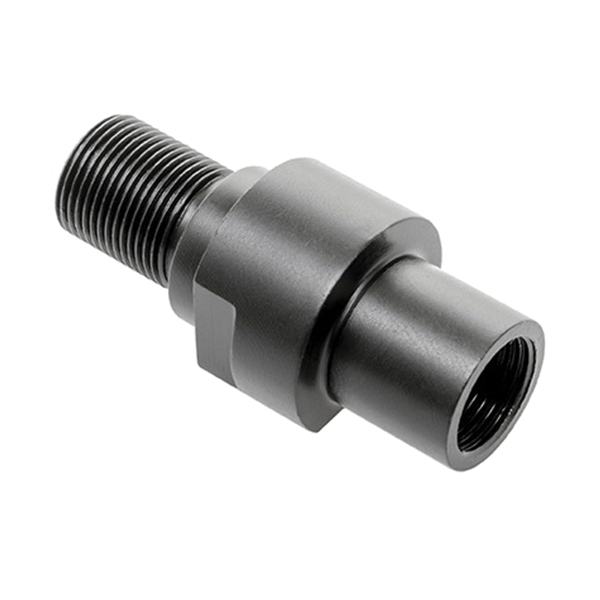 CMMG 1/2-28 Thread Adapter, Black - 57DA53A