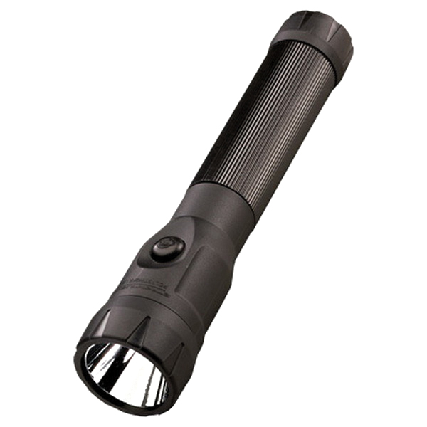 Streamlight PolyStinger 485/240/120 lm LED Rechargeable Multi-Mode Water-Resistant Flashlight w/ Smart Charger and Holder, Black - 76113