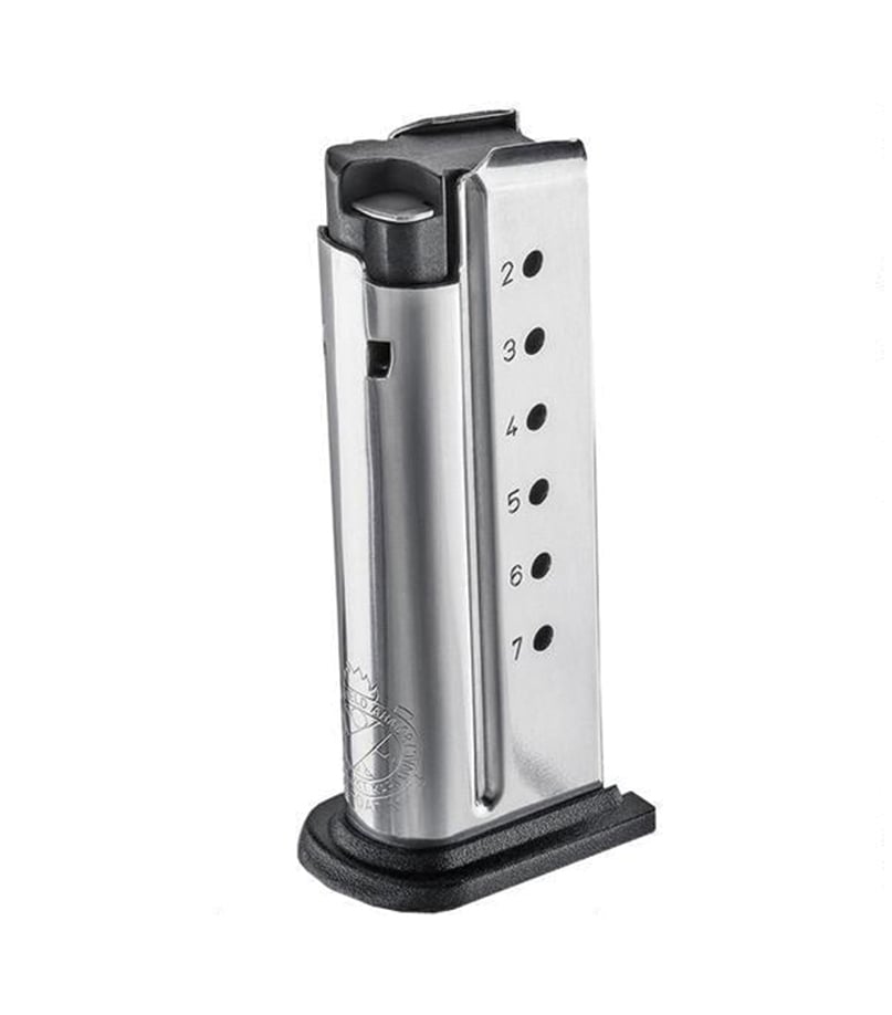 Springfield XD-S .40 S&W 7-Round Capacity Magazine w/ #1 & 2 Grip X-Tensions - XDS4007