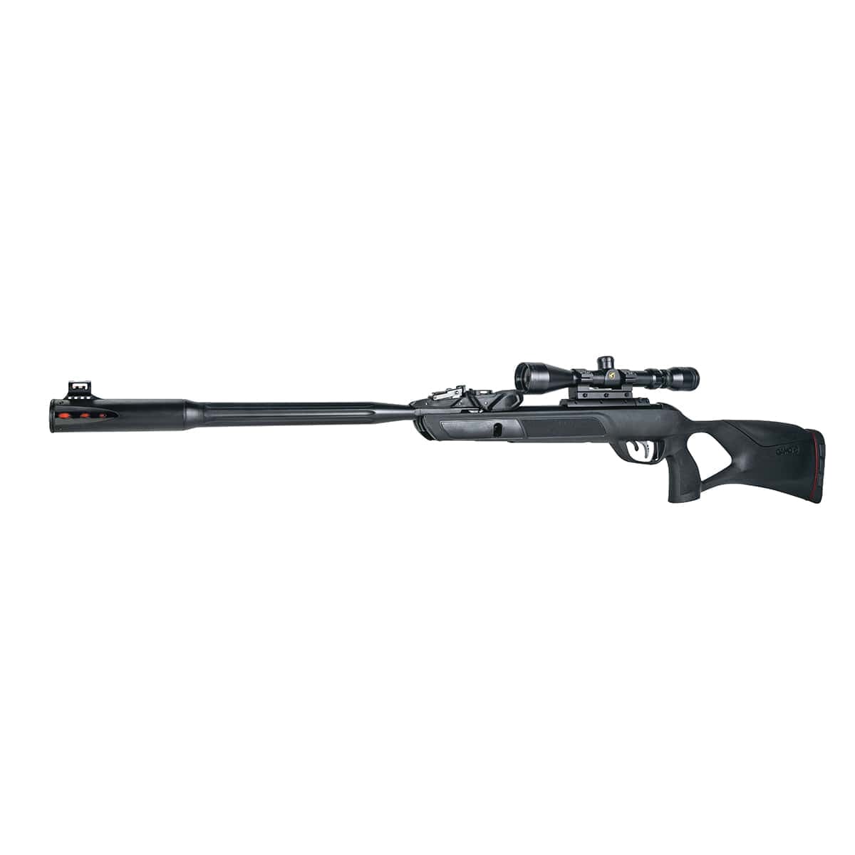Gamo Outdoor Swarm Whisper Fusion 10X GEN2 .177 Break Open Air Rifle, Black - 6110063354