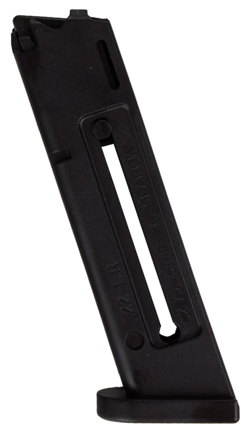 CZ-USA 10 Round .22lr 75 SP-01 Kadet Detachable Magazine, Black - 11612