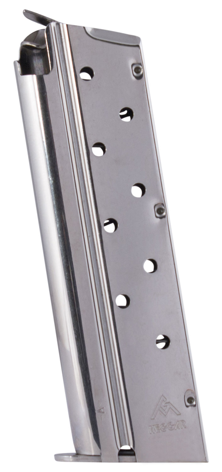 Mec-Gar 9 Round 9mm Standard Detachable Magazine, Nickel - MGCGOV9LN