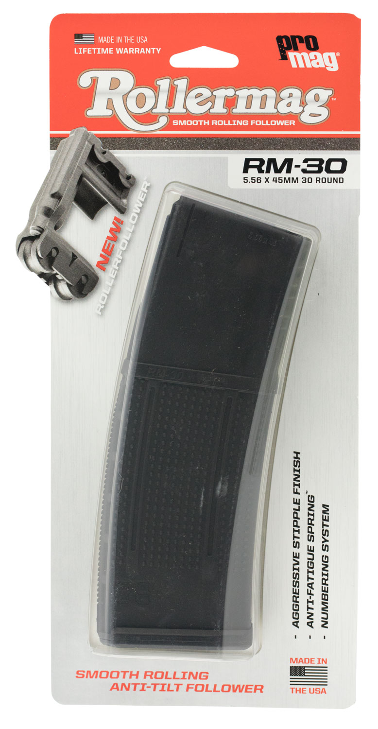 ProMag 30 Round .223 Rem/5.56 Polymer AR-15 Magazine, Black - RM30
