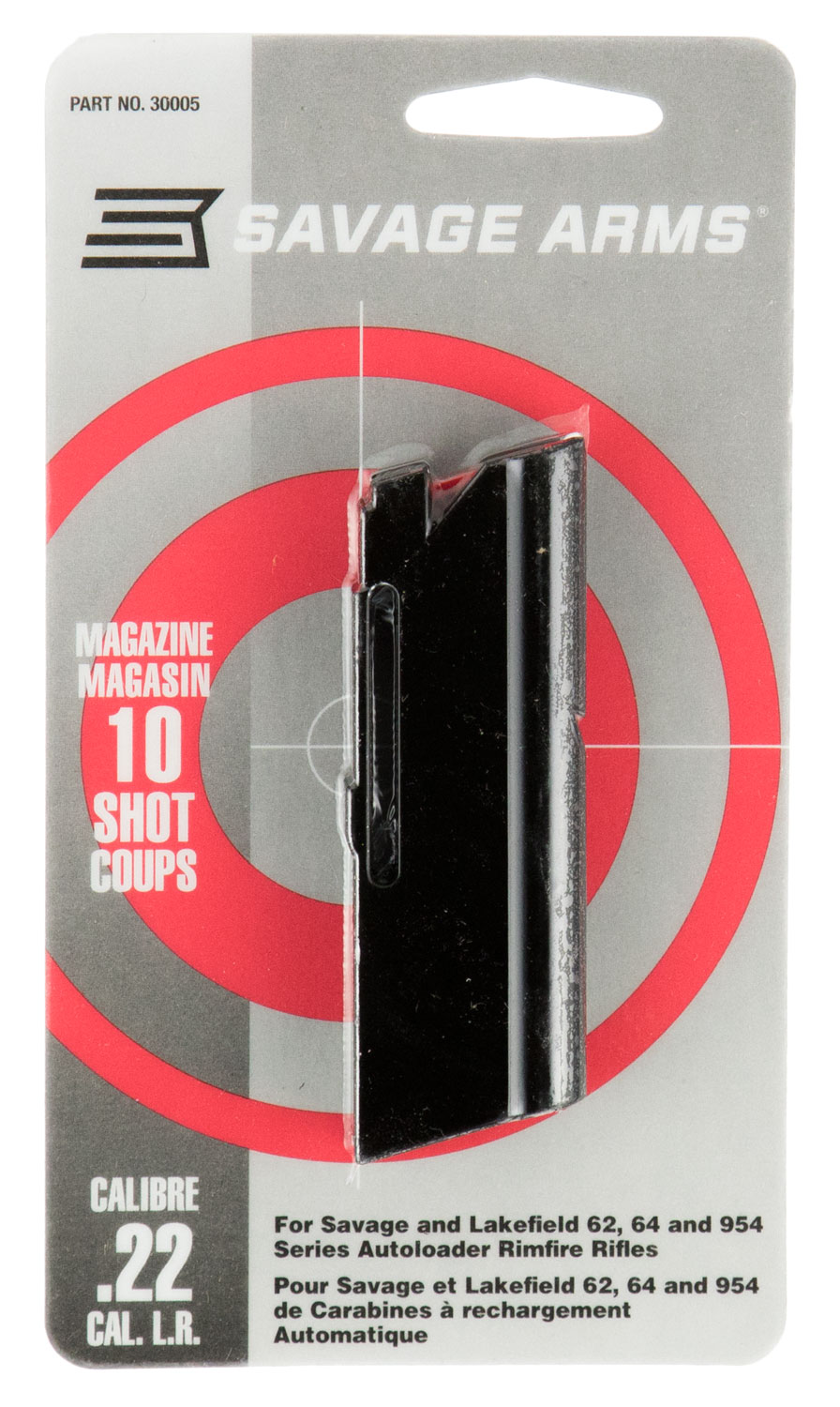 Savage Arms 10 Round .22lr 64 Detachable Magazine, Blue - 30005