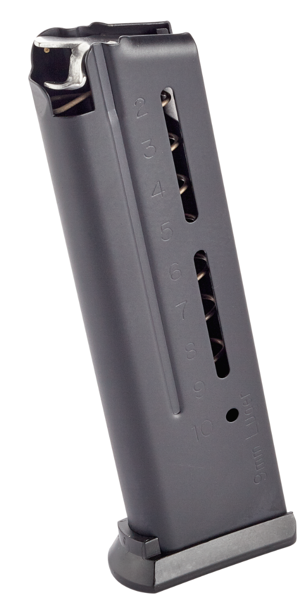 Wilson Combat 10 Round 9mm 1911 Elite Tactical Detachable Magazine, Black - 5009B