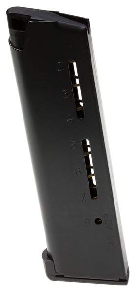 Wilson Combat 8 Round .45 ACP +P Detachable Magazine, Black - 500BCHD