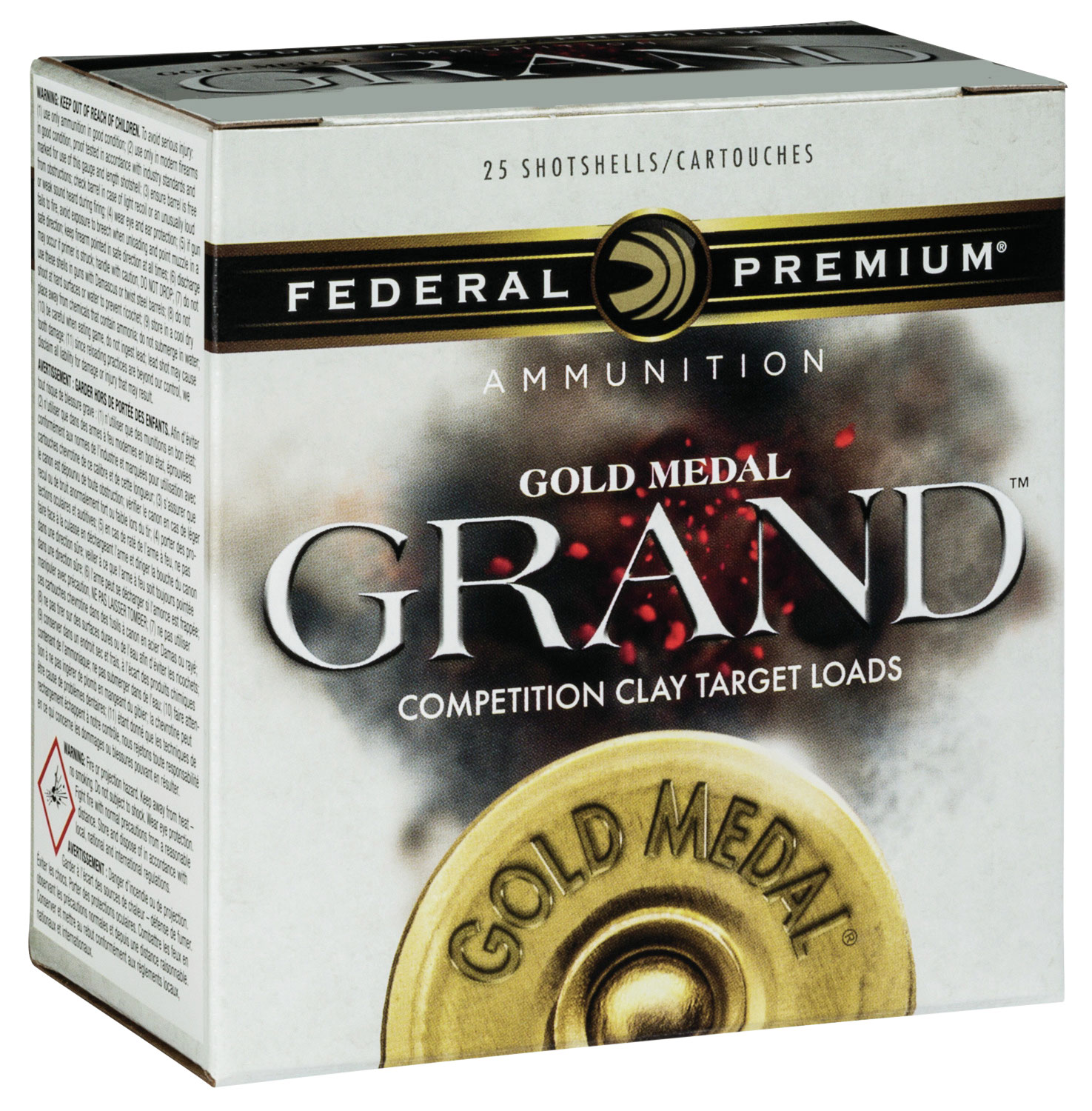 Premium Gold Medal 12GA 2-3/4 3DE 1-1/8OZ 8 25rd - No Credit Card Fees - Low, flat rate shipping