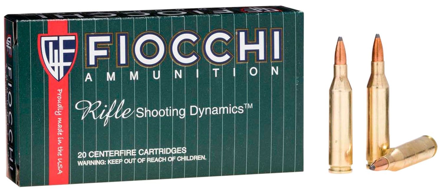 Fiocchi Shooting Dynamics 80 gr Barnes Tipped TSX .243 Win Ammo, 20/box - 243TTSX